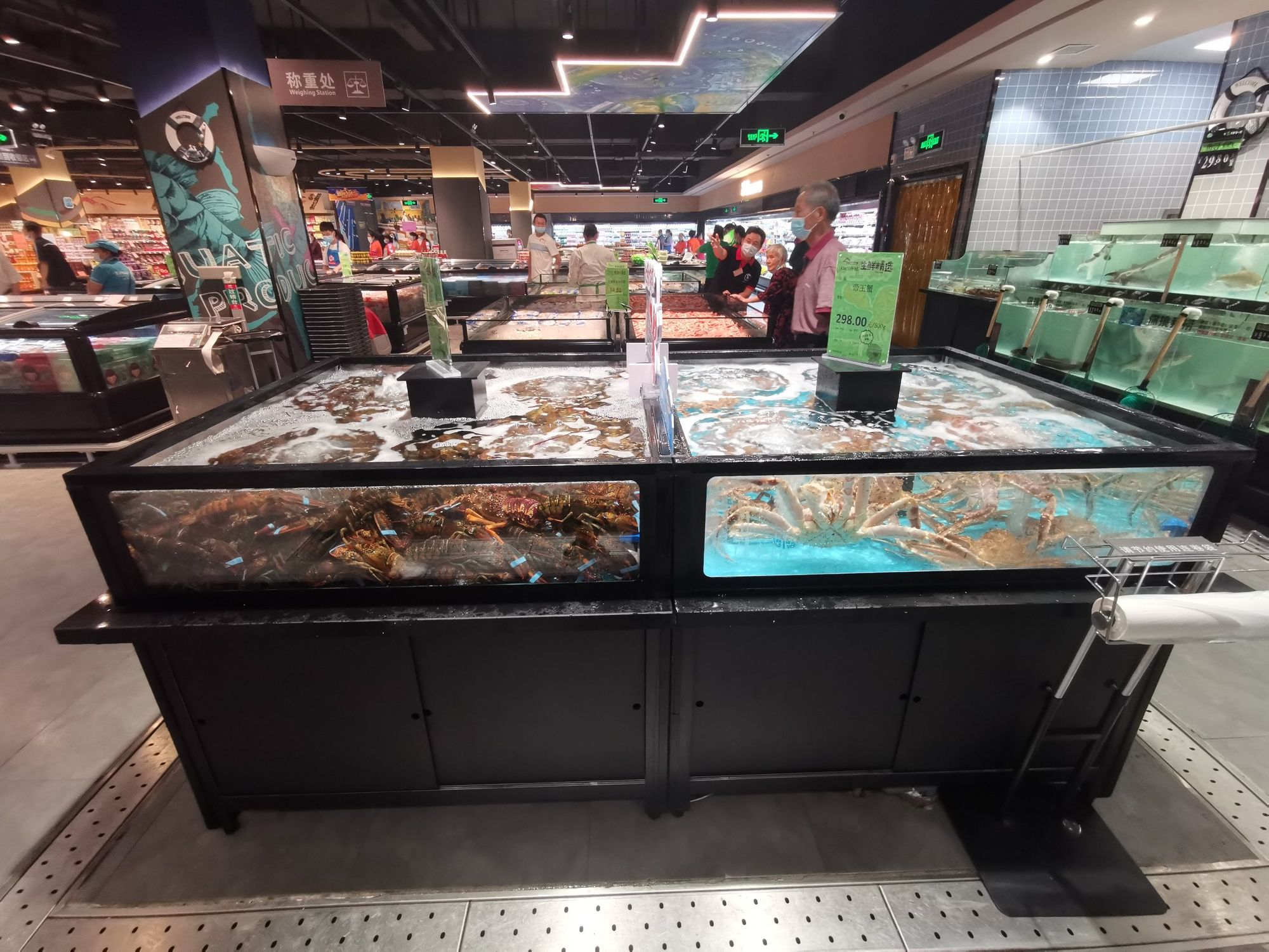 金凯店开业陈列图片分享—肉食,水产,干货,鲜食加工篇 -.