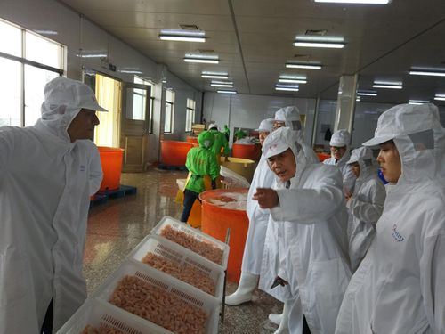 中国海洋大学食品科学与工程学院李八方教授一行到我市调研水产品加工科技发展情况