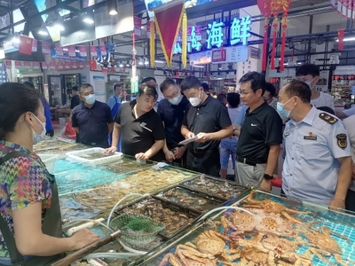 日照市市场监督管理局 要闻动态 省检查组对我市伏季休渔期间渔获物交易管控工作进行督导检查